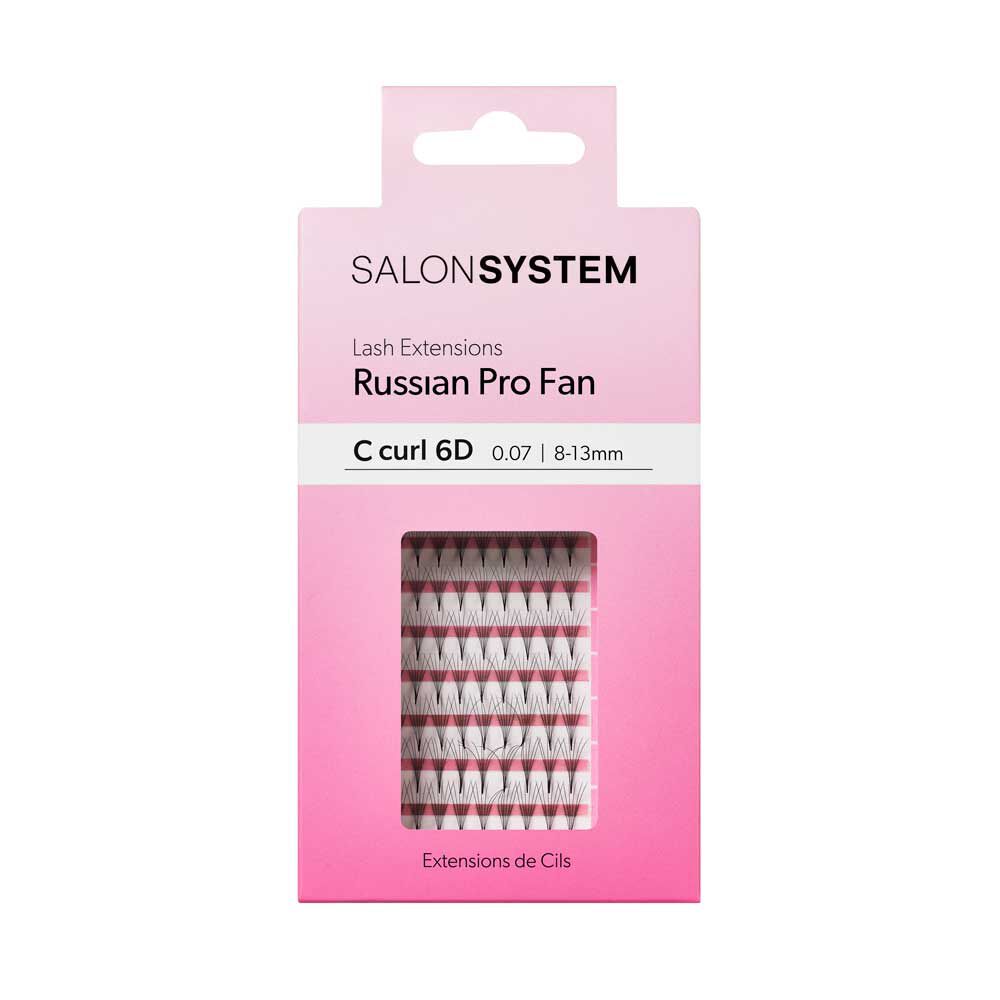 Salon System Lash Ext ProFan C-Curl 6D 8-13mm