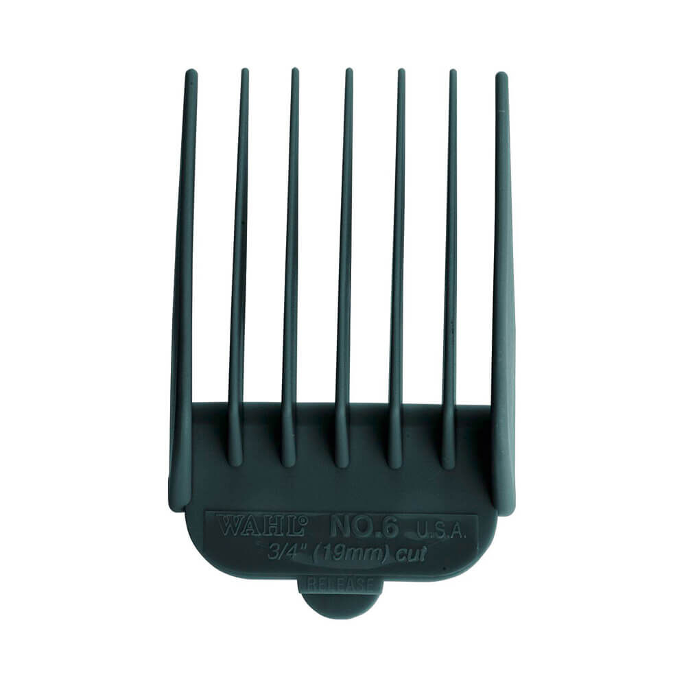 Wahl Opzetkam Nr.6 (19 mm) Zwart Wahl Opzetkam Nr.6 (19 mm) Zwart