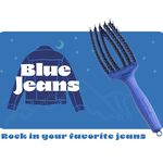 Fingerbrush Care Iconic Boar & Nylon Blue Jeans