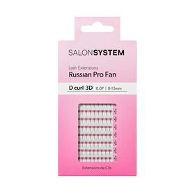Salon System Lash Ext ProFan D-Curl 3D 8-13mm