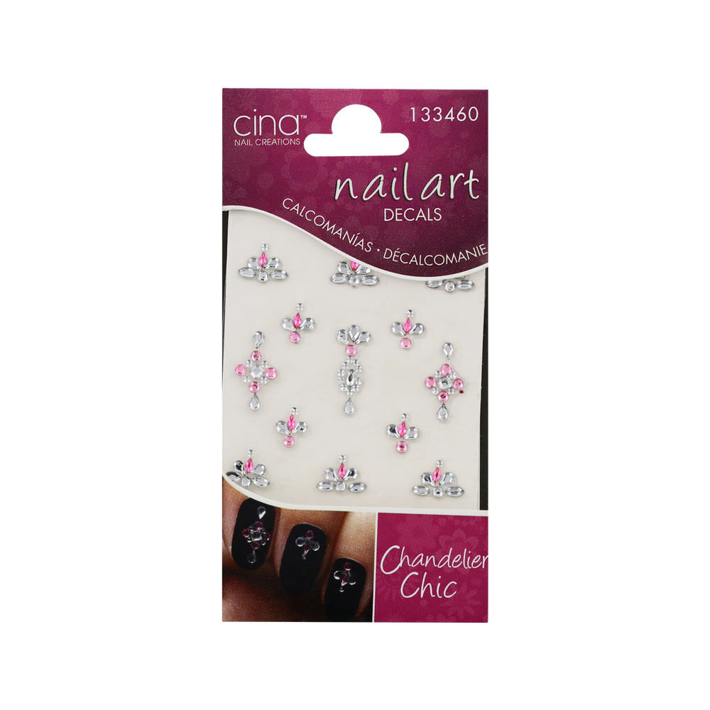 Cina Nail Art Decals Chandalier Chic