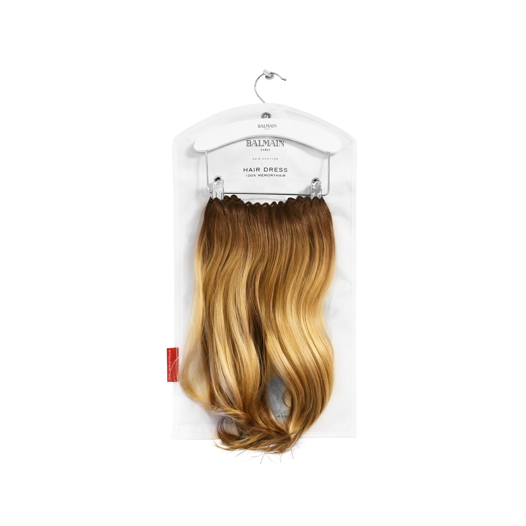 Balmain Extensions Plusbonds 6 Glatt Echthaar – 45 Cm Lange Haarextensions, 1 Pack Mit 10 Stück
