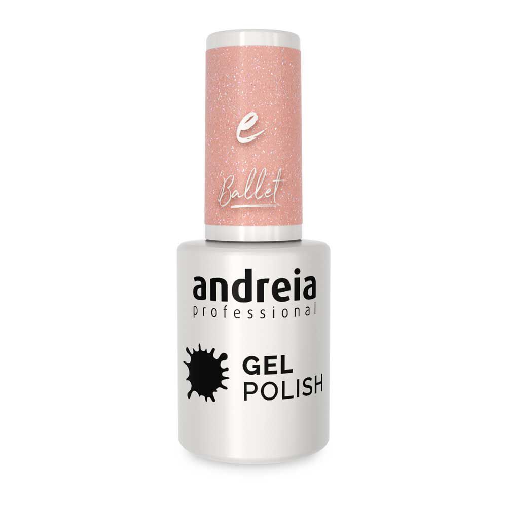 Andreia Professional Gellak - Ballet Collection BA5 Nude Glitter 10.5ml