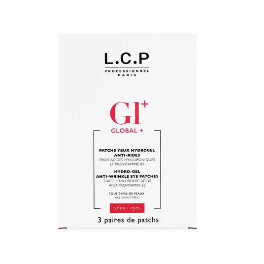 L.C.P Professionnel Paris Anti-rimpel Hydrogel Oogpatches Goud x3