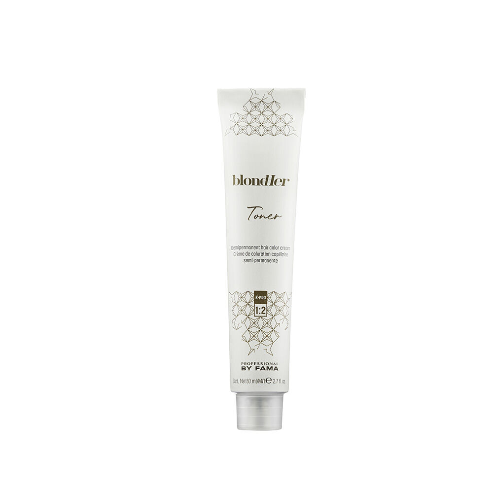 Professional by Fama Blondher Toner Demi-permanente haarkleuring crème - N. 0.23 80ml