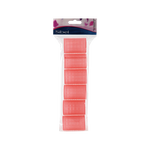 Sibel Klittenrollers Hook & Loop &Oslash;43mm Roze, 6 pcs.