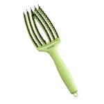 Olivia Garden Fingerbrush Care Dolce Vita Iconic Zwijnenhaar en Nylon Pistachegroen