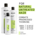 Nioxin System 2 Hoofdhuid + Haar Shampoo 1l