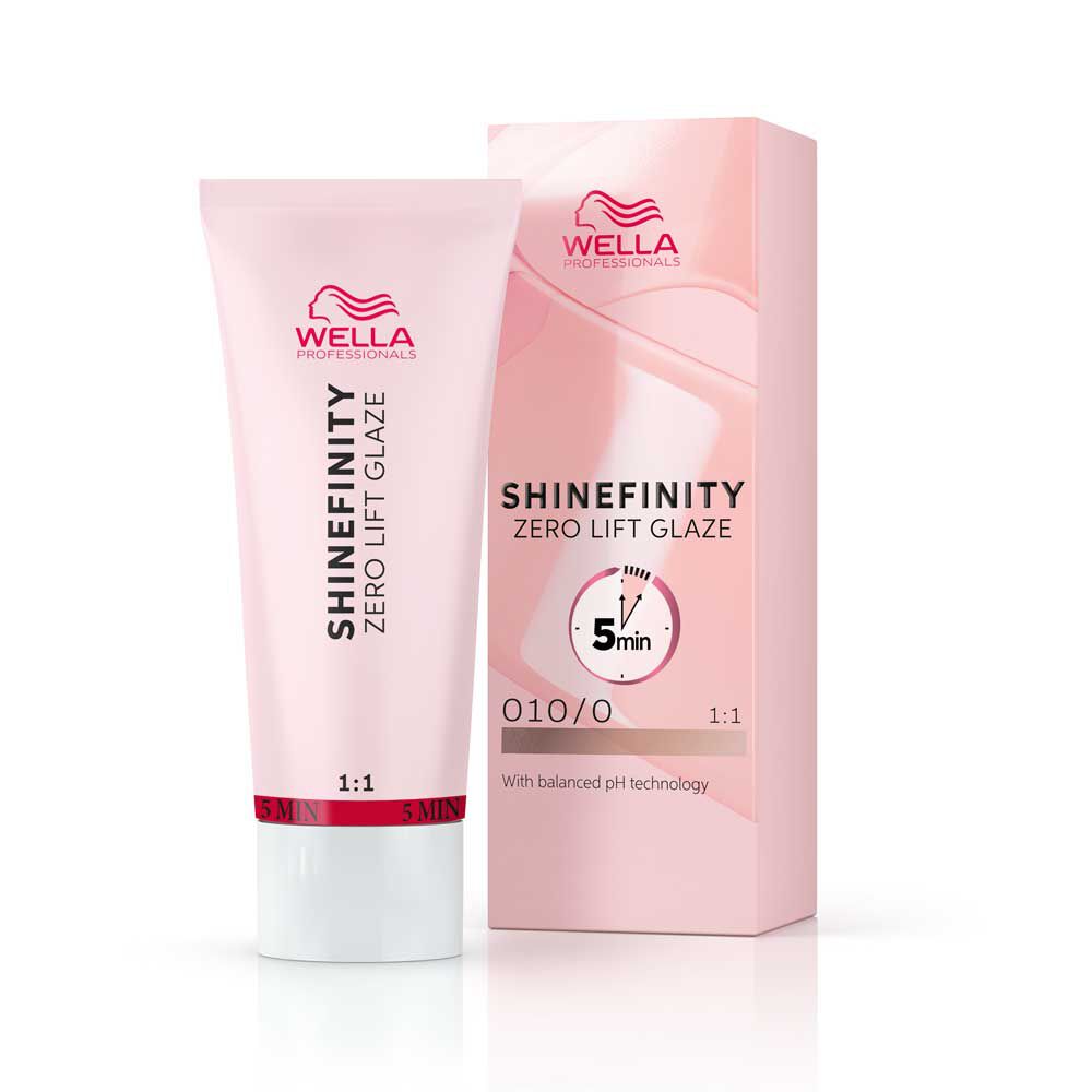 Wella Professionals Shinefinity Zero Lift Glaze Demi-permanente haarkleuring 10/0 Natural Flash 60ml