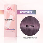 Wella Professionals Shinefinity Zero Lift Glaze Demi-permanente haarkleuring 00/66 Violet Booster 60ml