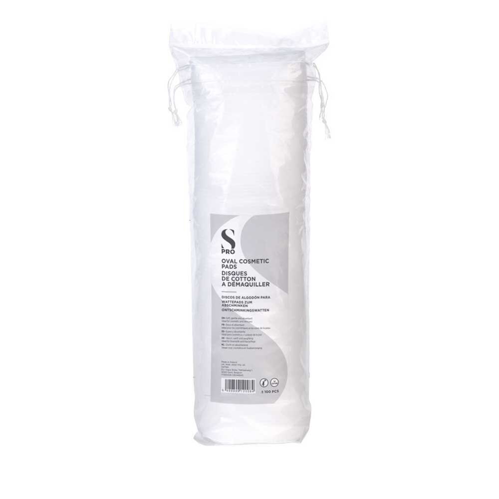 S-PRO Ovale Cosmetische Pads x100 S-PRO Ovale Cosmetische Pads x100