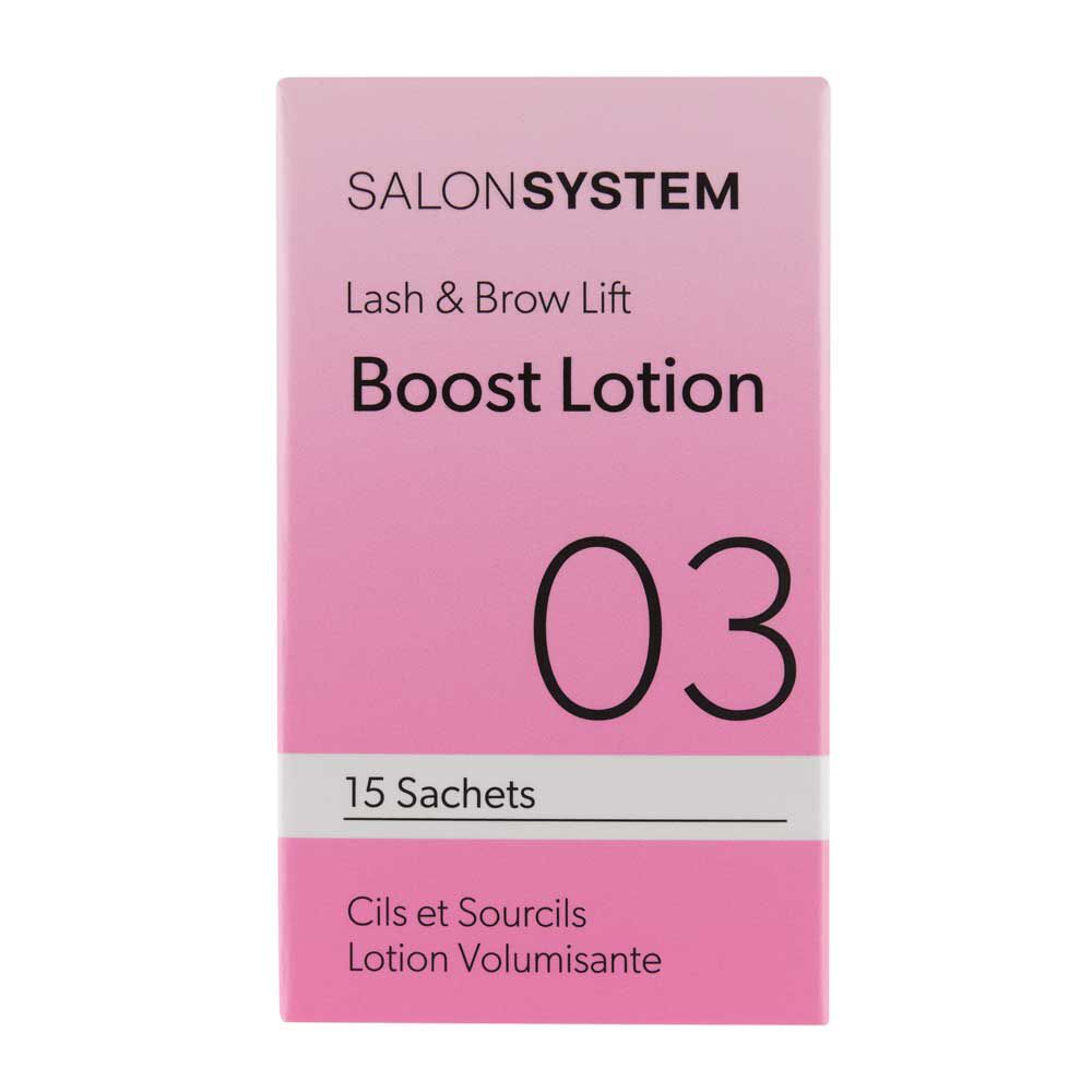 Salon System Lash & Brow Lift Stap 3 Boostlotion Voor Wimpers & Wenkbrauwen Zakjes 15 st.