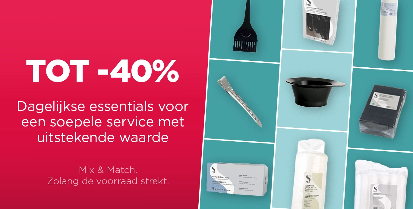 Salontools deals: tot -40%