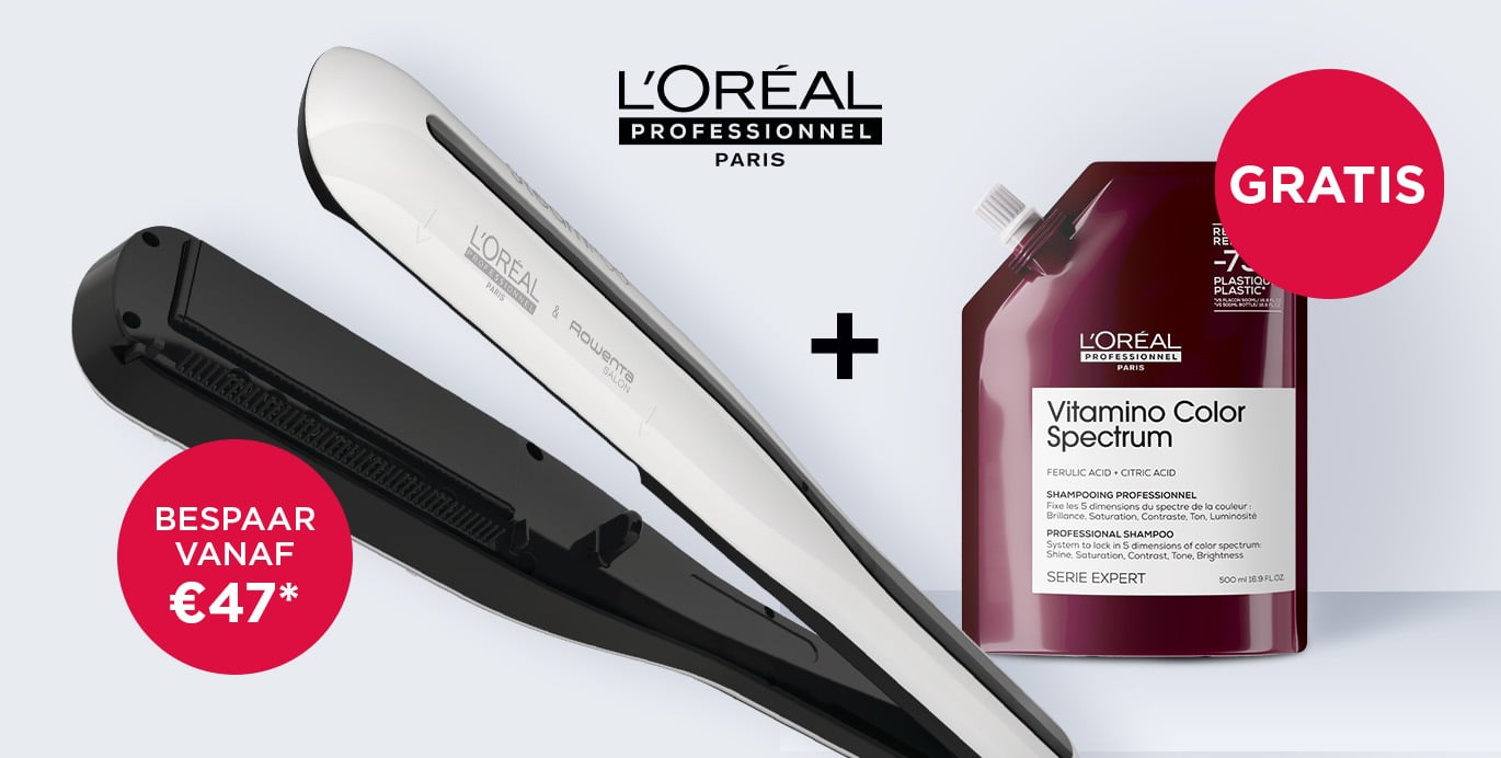 L'Oréal Professionnel Steampod aanbieding L'Oréal Professionnel Steampod aanbieding
