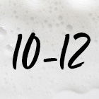 10-12 wasbeurten