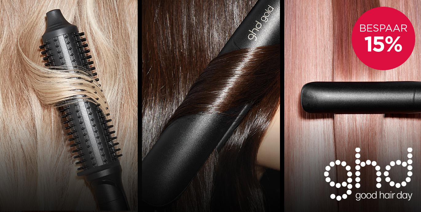 15% korting op GHD