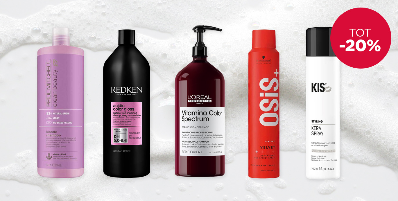 Haarverzorging deals: Koop 2+, -20%
