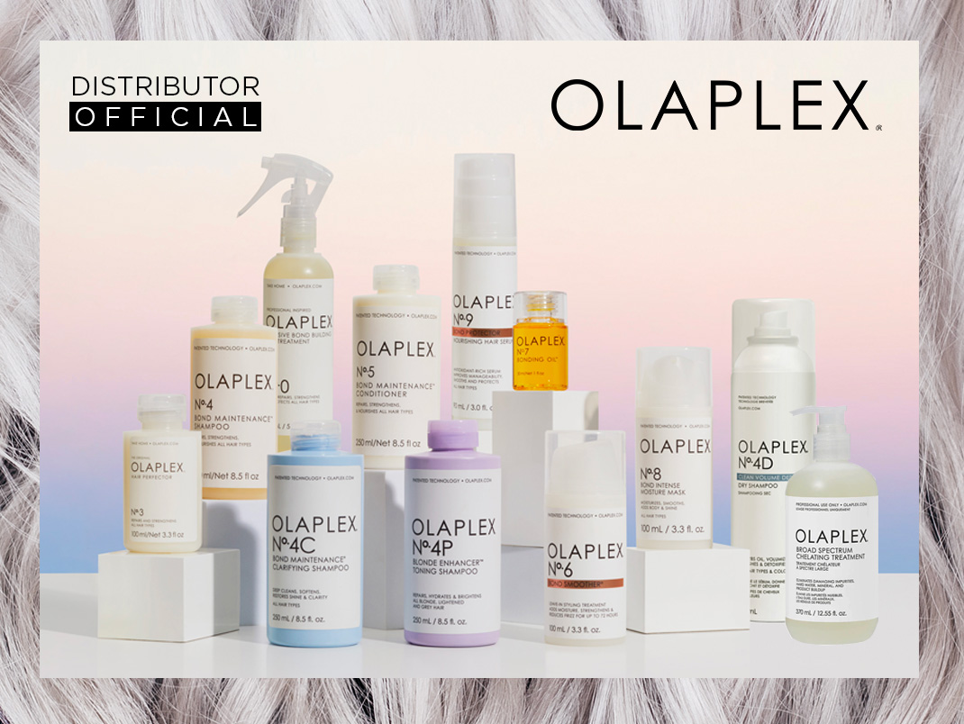 Ontdek OLAPLEX! Herstelt je haar van binnenuit. Van krullend tot steil haar, OLAPLEX is geschikt en heilzaam voor alle haartypes.